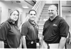 Juvenile Hall supervisores standing