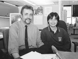 Alex Arcuri and Shu-Ning Liang,