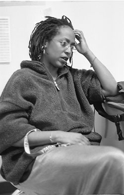 Kathy looking distraut