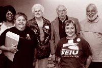 Photograph of Senior Organizers and Caucus members